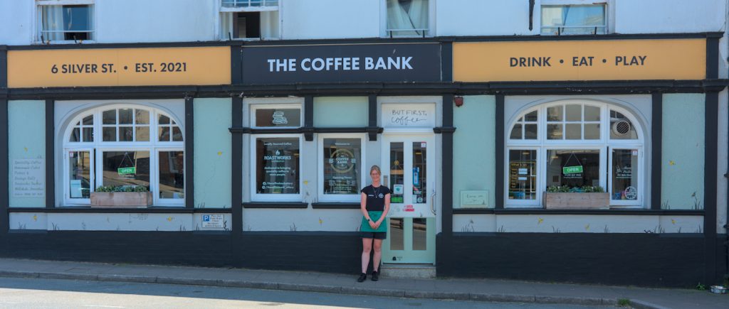 Photo of The Coffee Bank who previously received some of the grant money.
