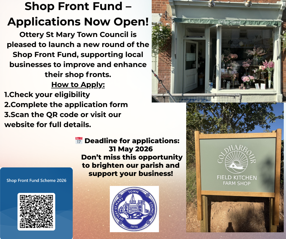 Description of the Shop Front Fund application process.